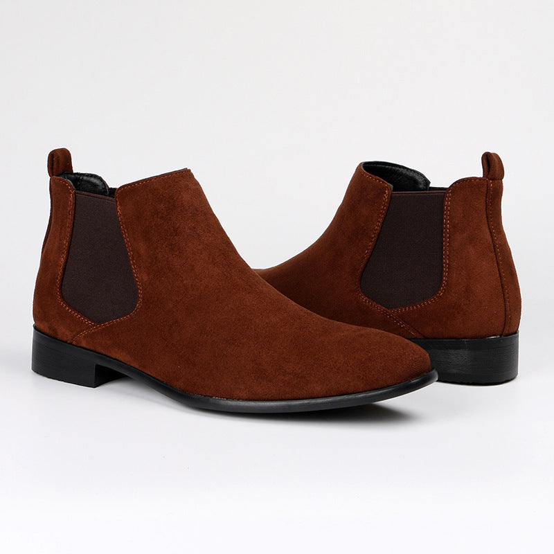 Men's Square-Toe Ankle Boots