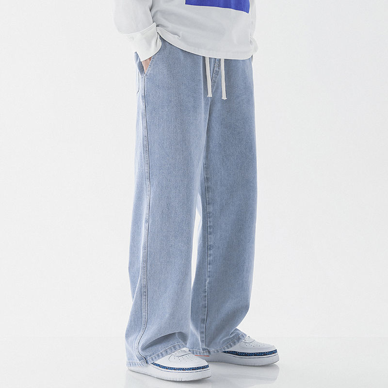 Men's Loose Straight Casual Jeans