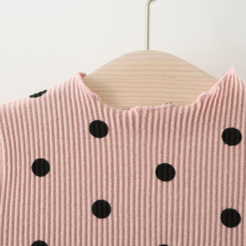 Baby Girl Cotton Long-Sleeve Princess Dress