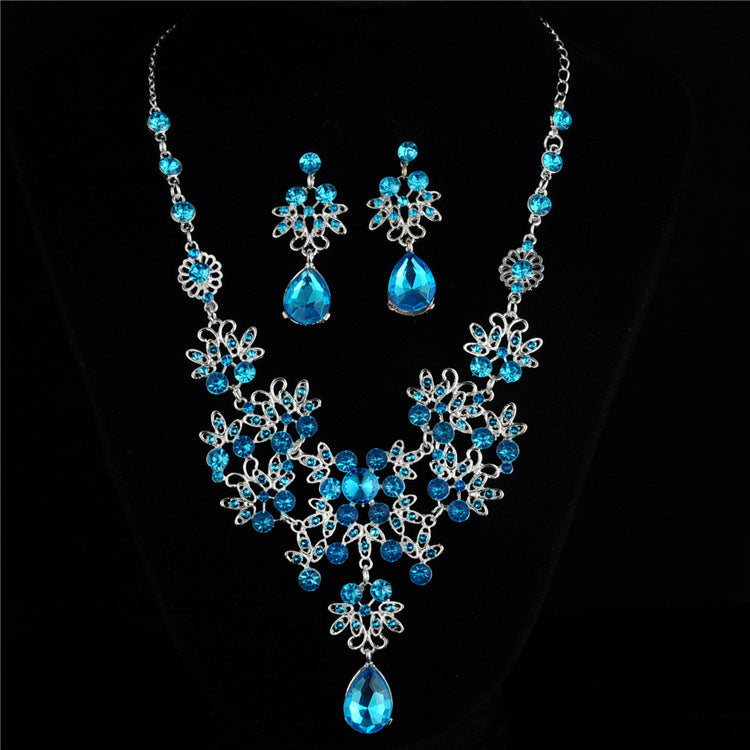 Wedding Necklace and Earrings Set