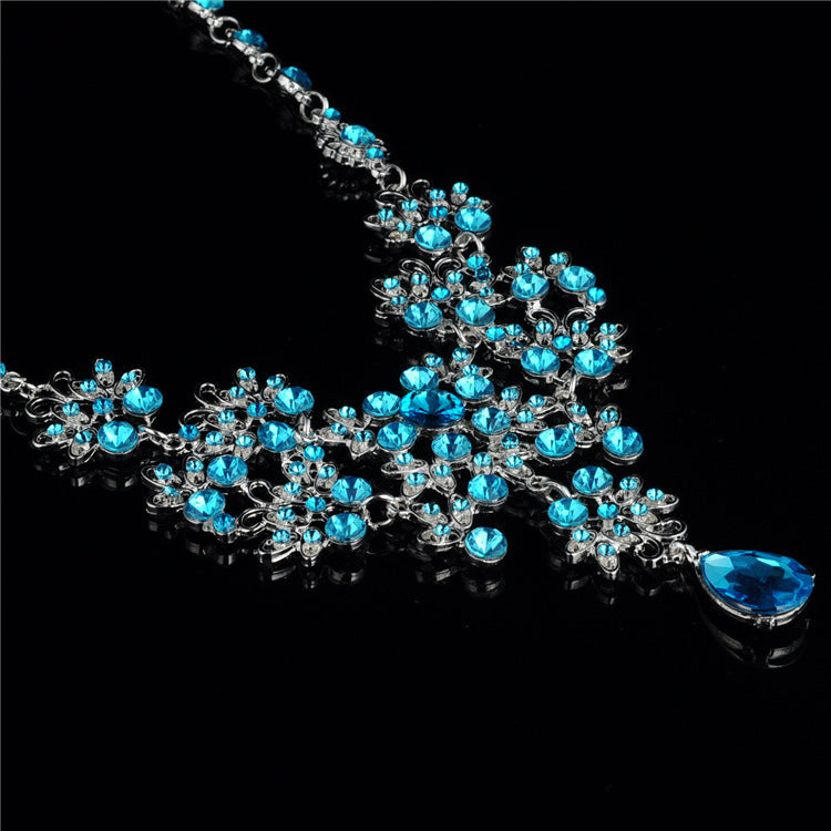 Wedding Necklace and Earrings Set