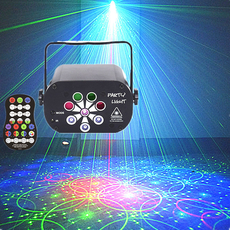 LED Disco Laser Stage Light