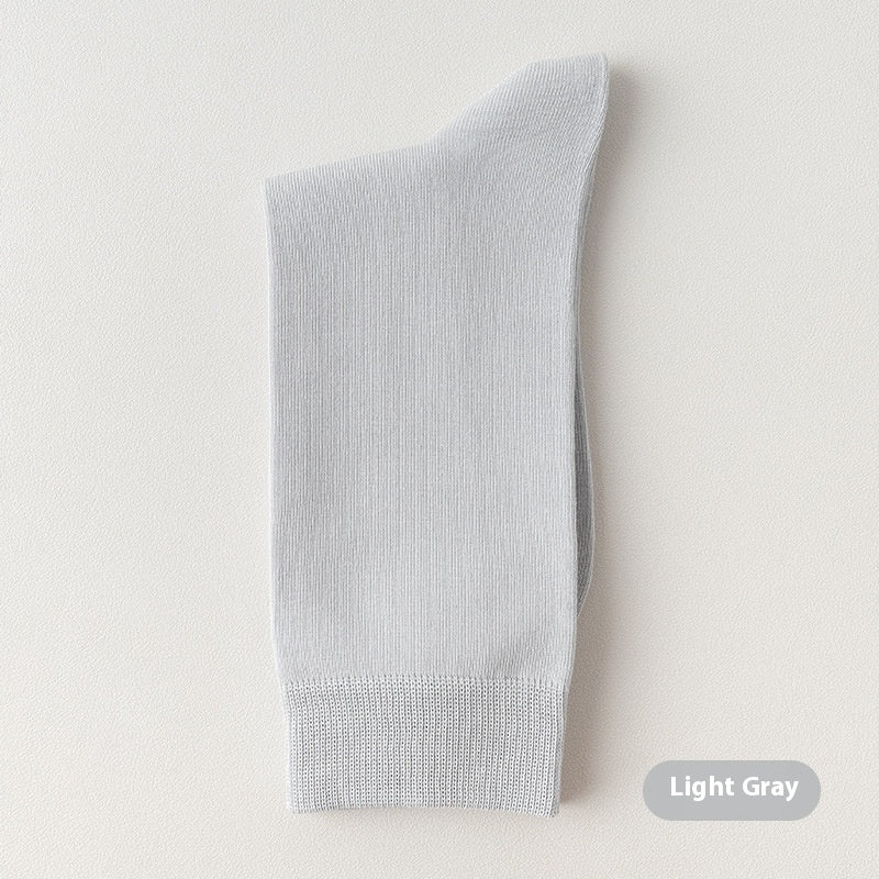 Cotton Mid-Calf Business Socks