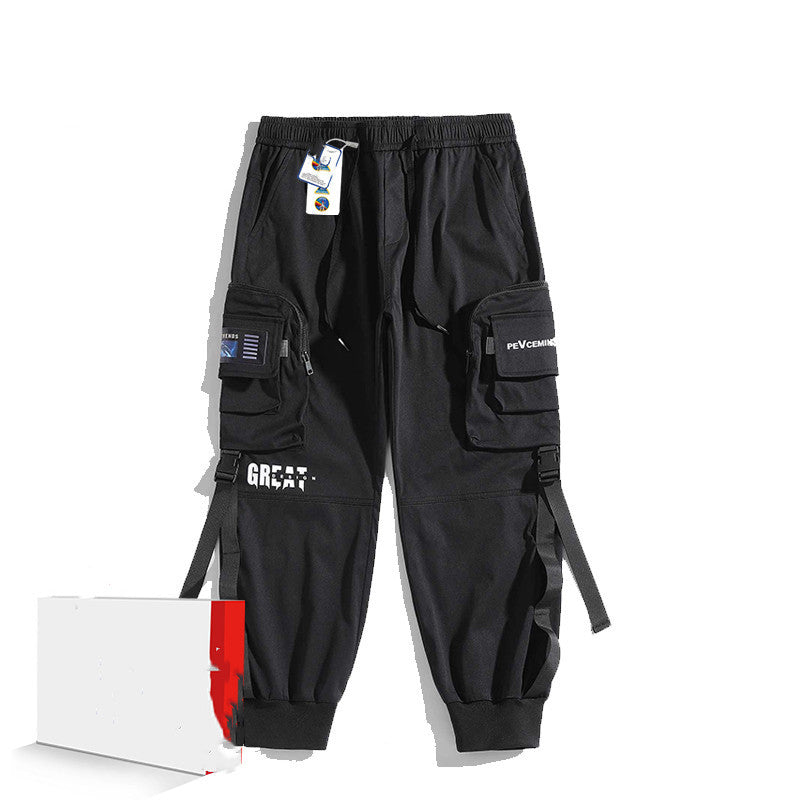 Men's Casual Streetwear Overalls