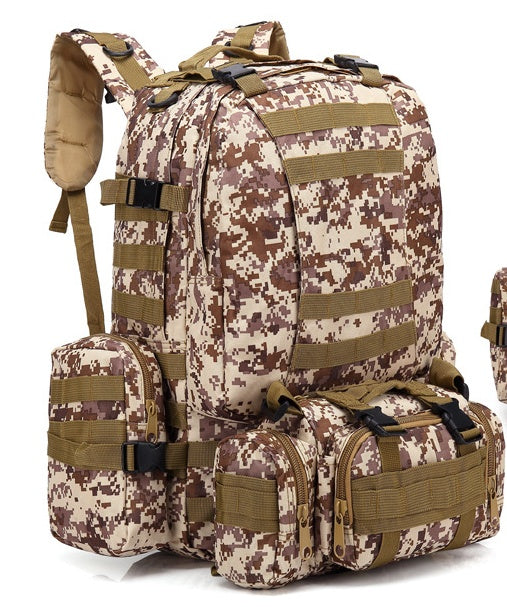 Camo Tactical Travel Backpack