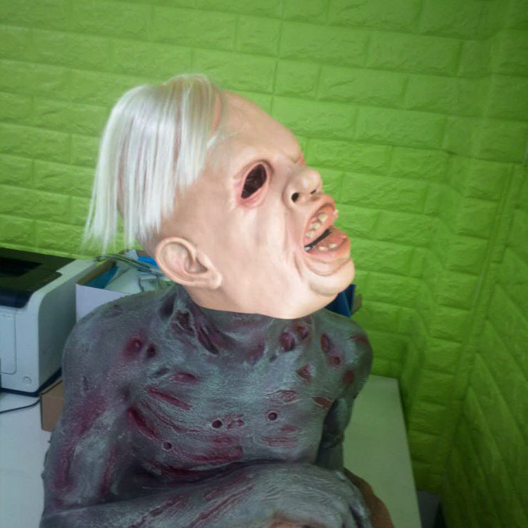 Latex Zombie Joker Halloween Mask