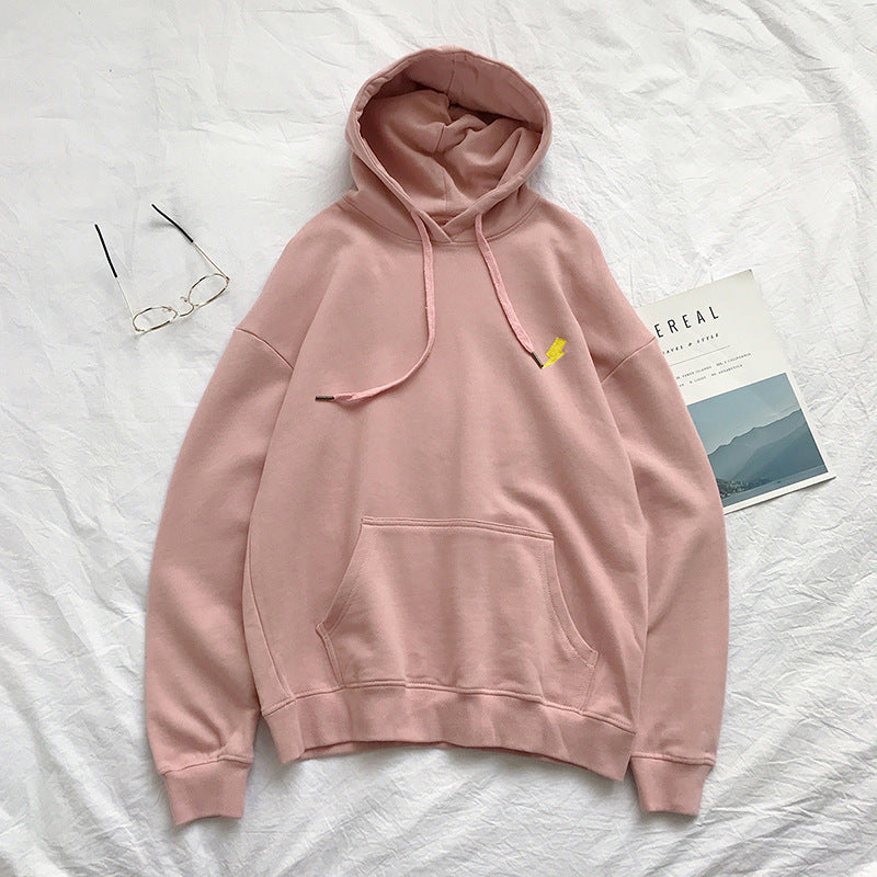 Boys Loose Hooded Sweatshirt Jacket