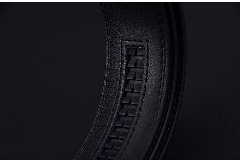 Two-Layer Cowhide Auto-Buckle Belt