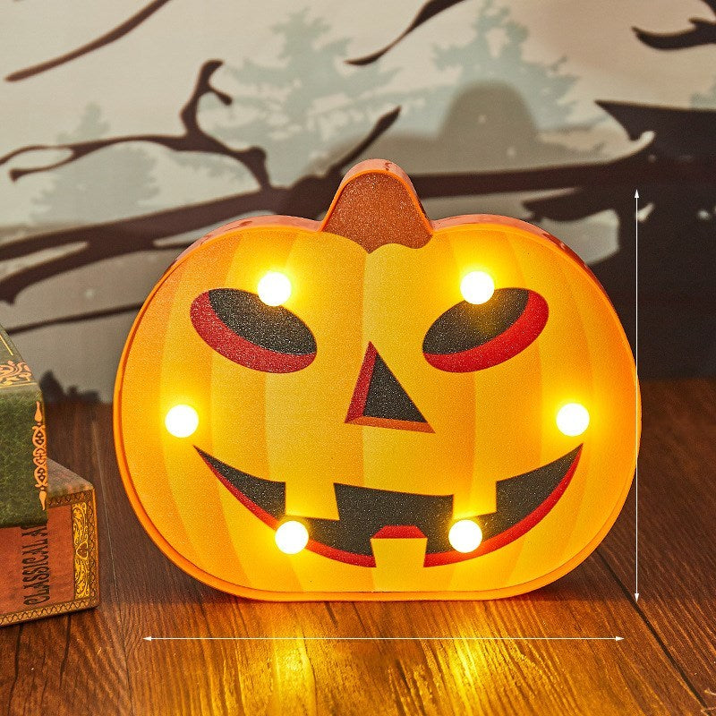 Halloween LED Skull & Pumpkin String Lights