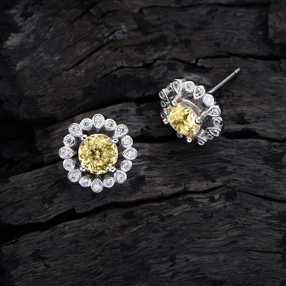 Sterling Silver Necklace and Earrings Set