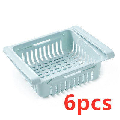 Stretchable Refrigerator Storage Basket