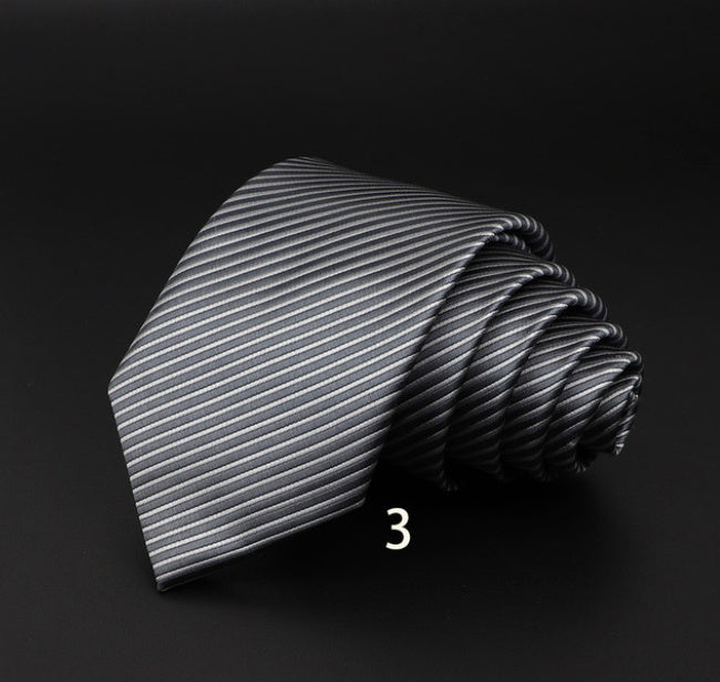 Men's Striped British Necktie