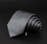 Men's Striped British Gentleman Polyester Fiber Tie