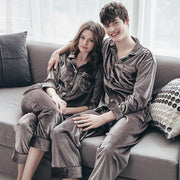 Gold Velvet Pajama Set