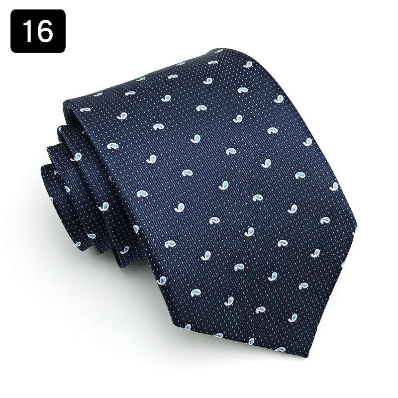 Men's Striped Business Necktie