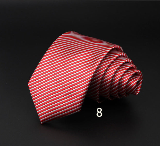 Men's Striped British Necktie