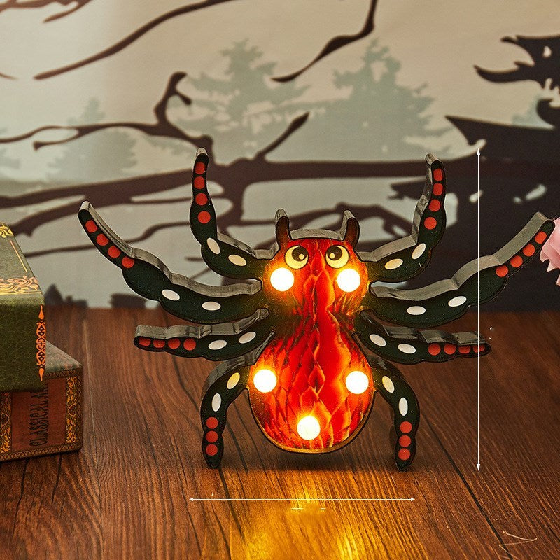 Halloween LED Skull & Pumpkin String Lights