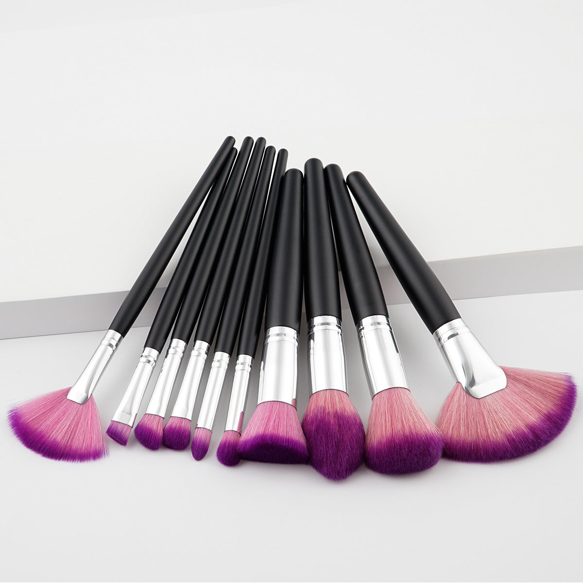 10-Piece Makeup Brush Set