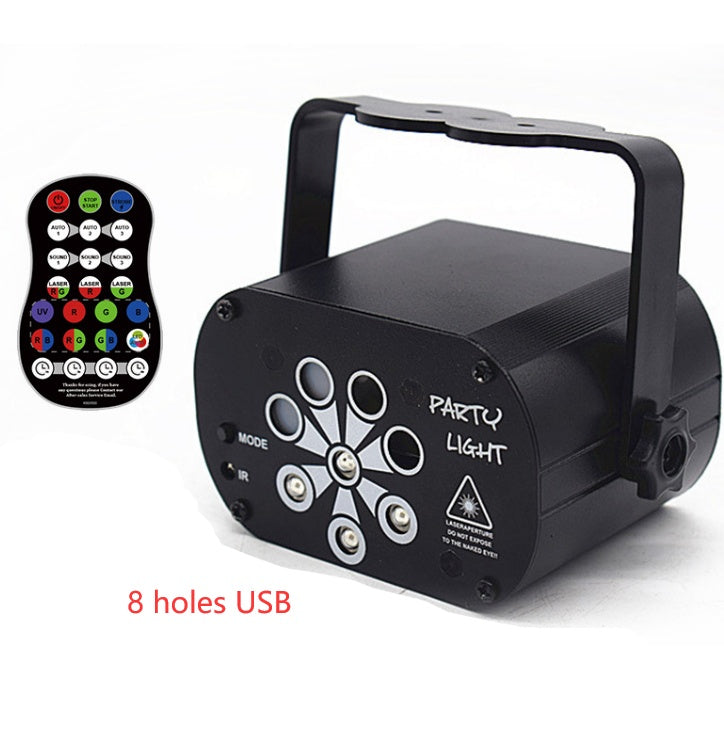 LED Disco Laser Stage Light