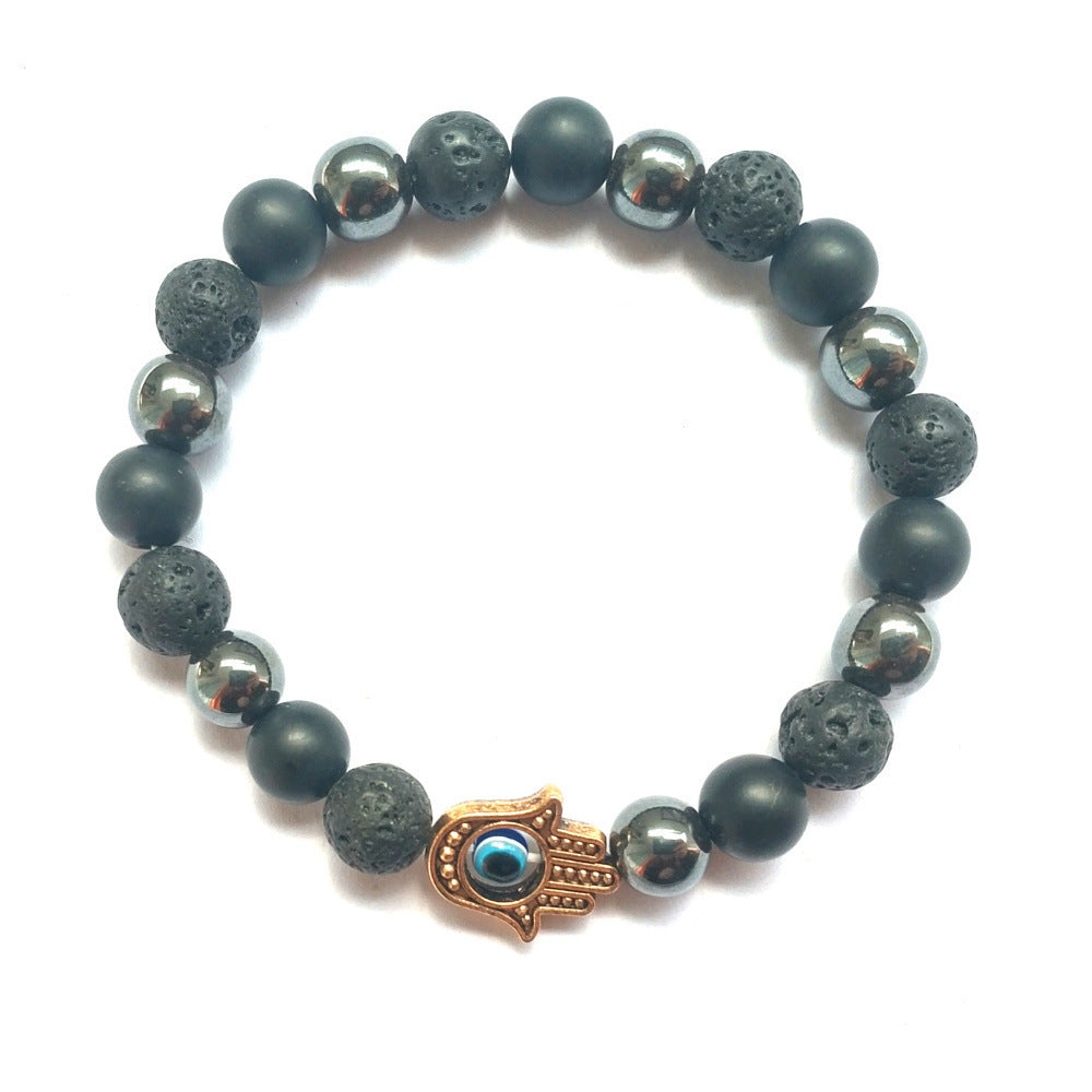 Handmade Beaded Bracelet — Bold Finish