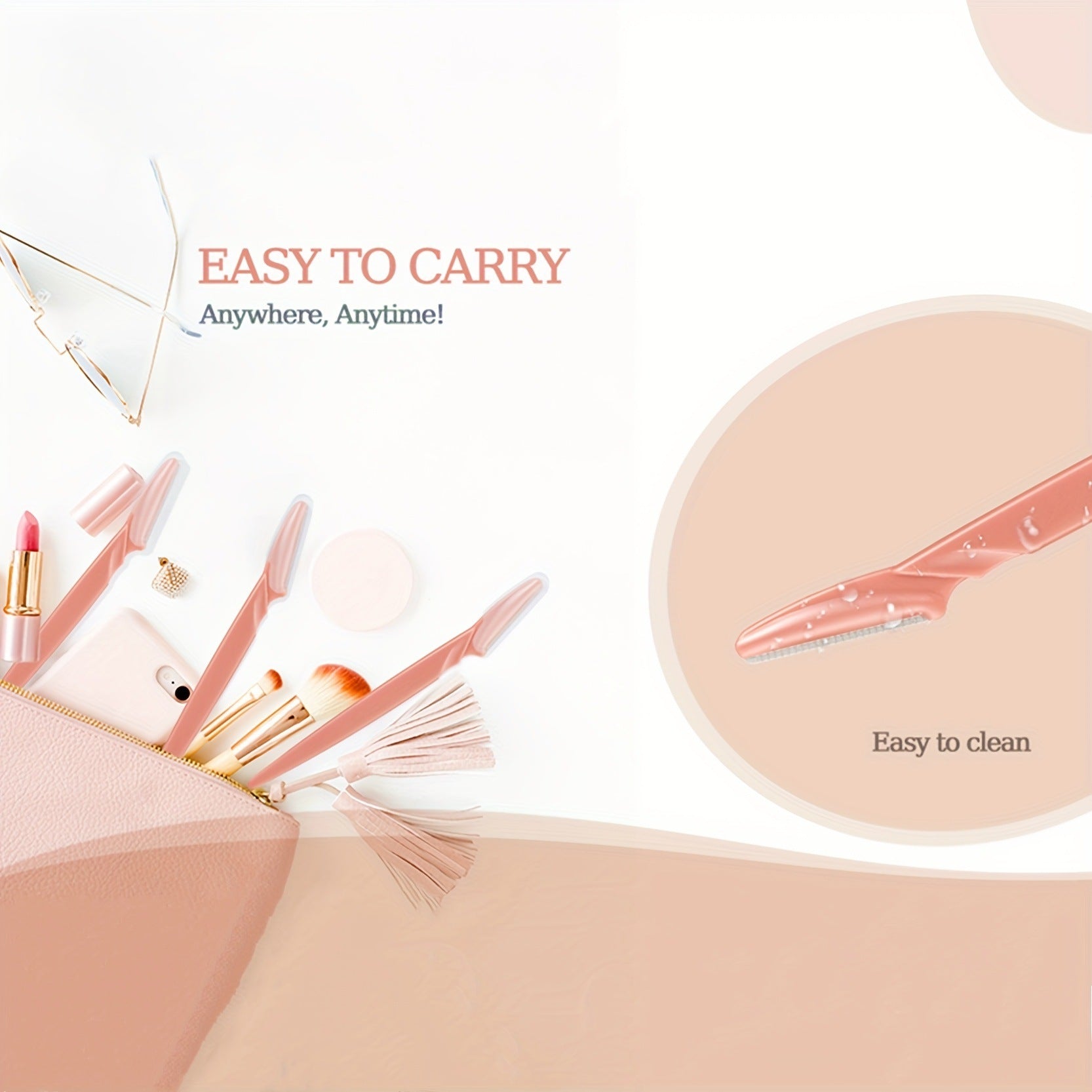 Disposable Eyebrow Razor Set