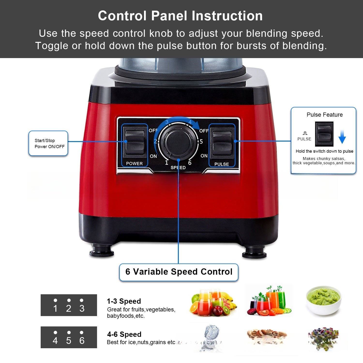 High-Performance Commercial Blender