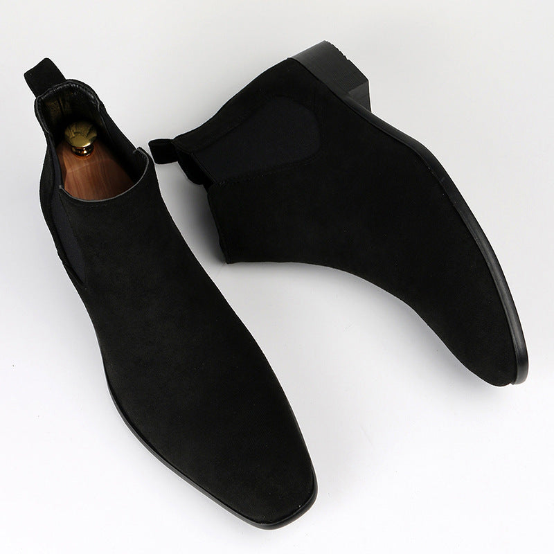 Men's Square-Toe Ankle Boots