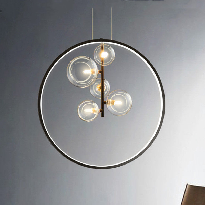 Bubble Glass Pendant Chandelier