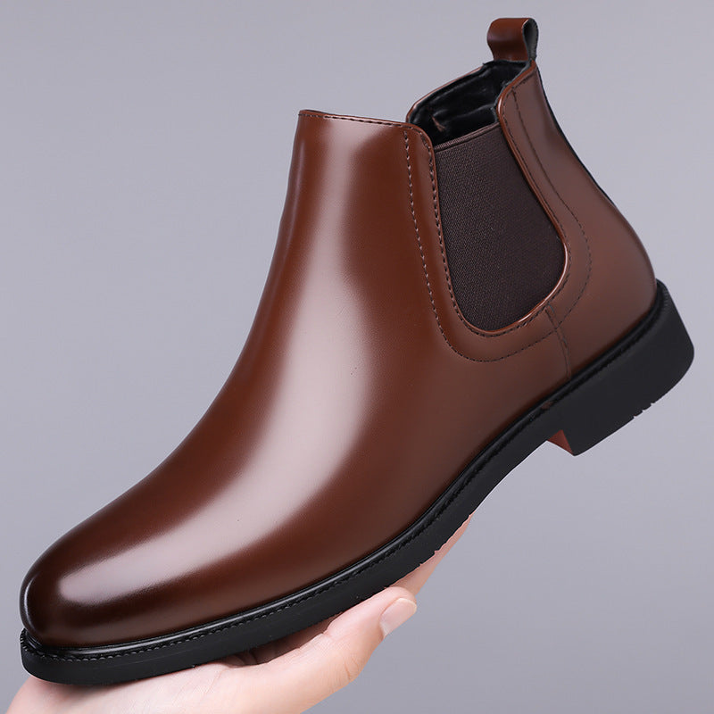 Men's Fleece-Lined Martin Worker Boots