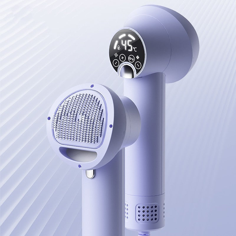 Silent Pet Hair Dryer & Comb