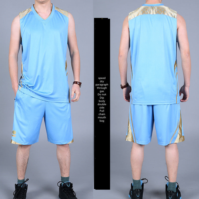 Men's Basketball Tank and Shorts Set