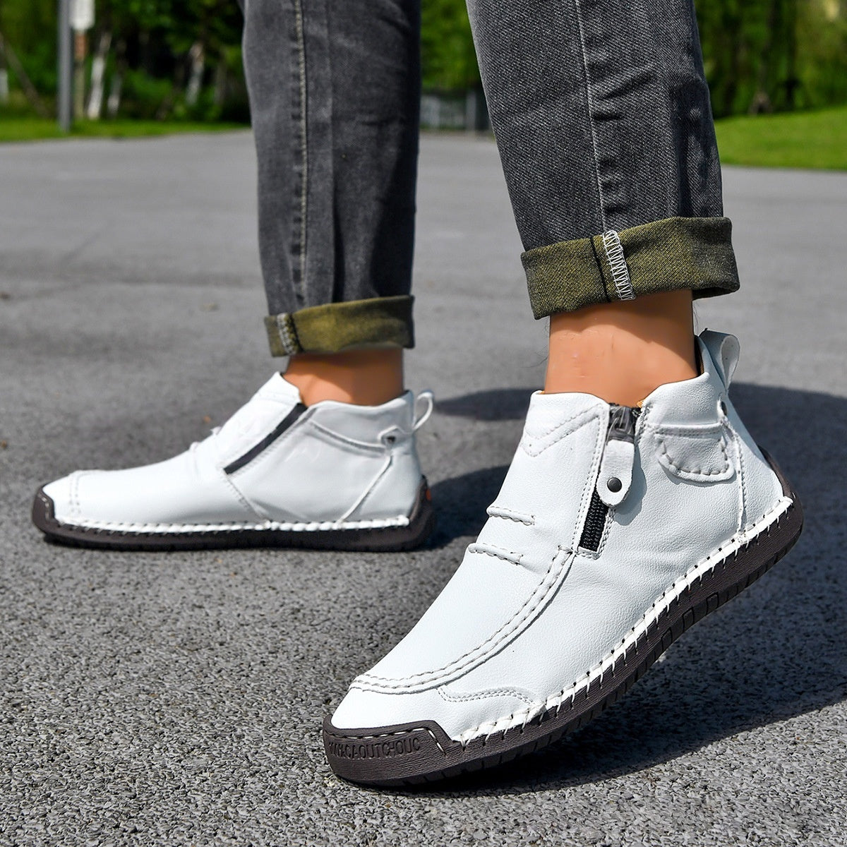 Men's Side-Zip Casual Ankle Boots