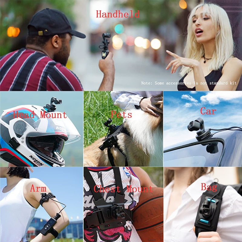4K Pocket Gimbal Vlog Camera