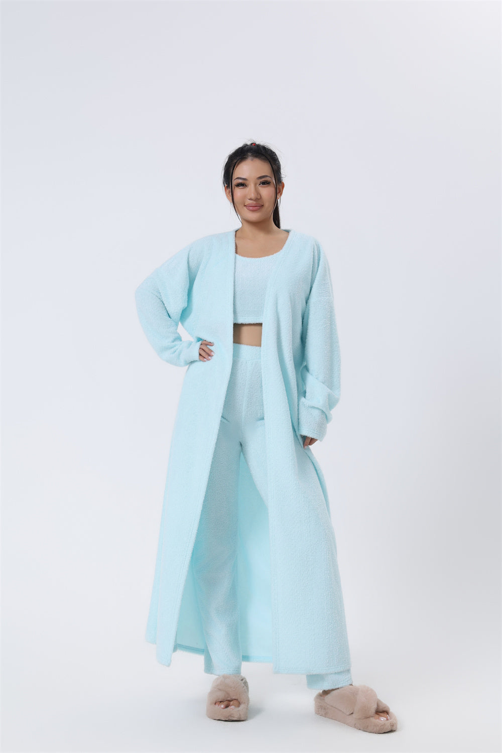 Cozy Winter 3-Piece Pajama Lounge Set