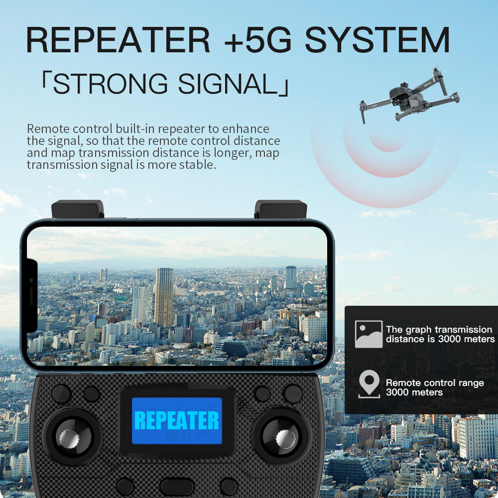 GPS 4K Aerial Quadcopter Drone
