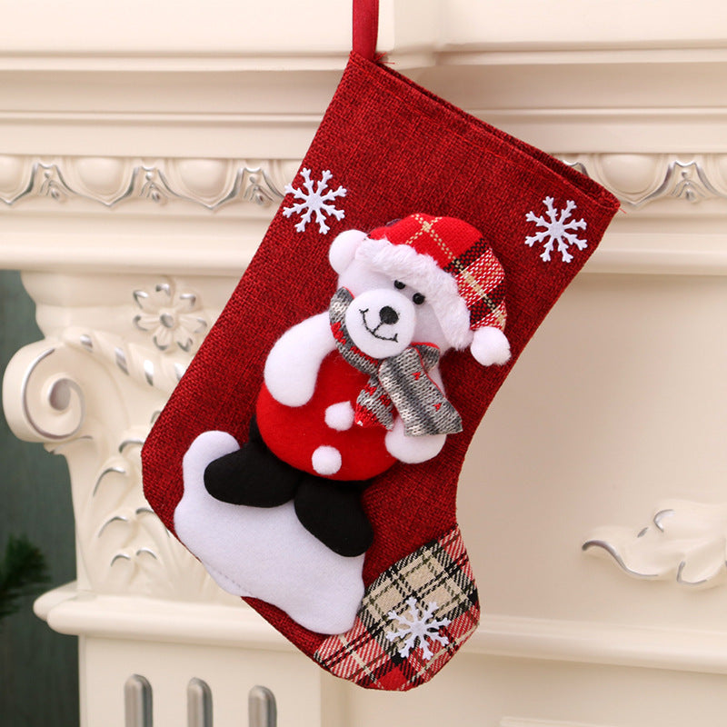 Christmas Hanging Stocking Gift Bag