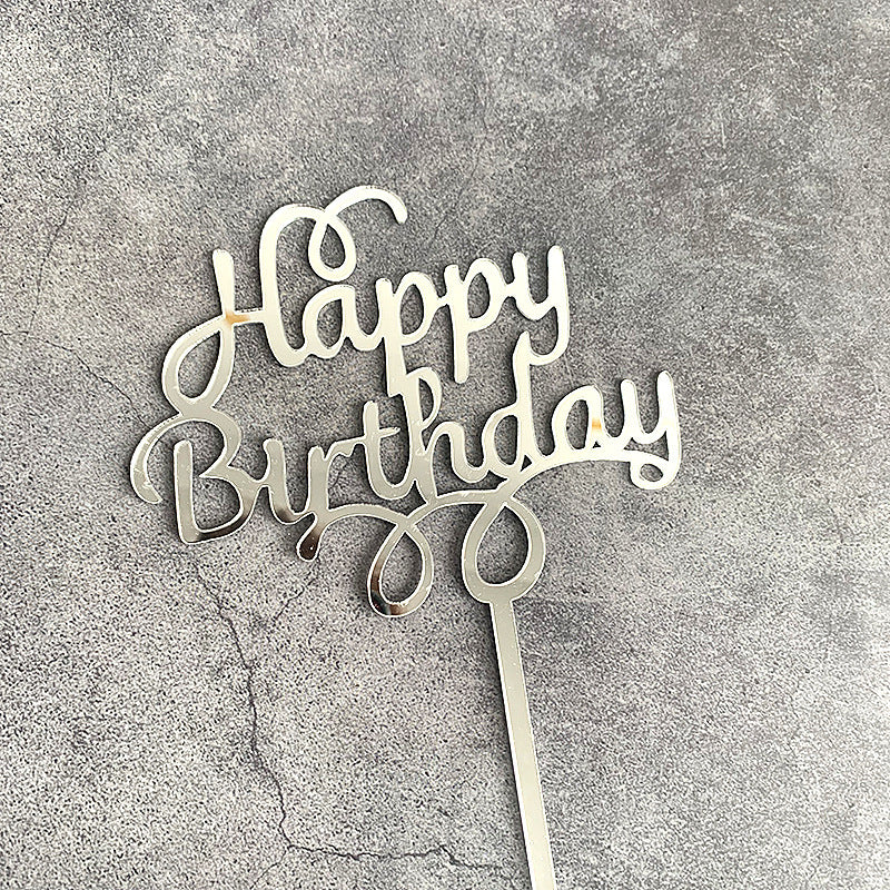 Acrylic Cake Topper Decoration