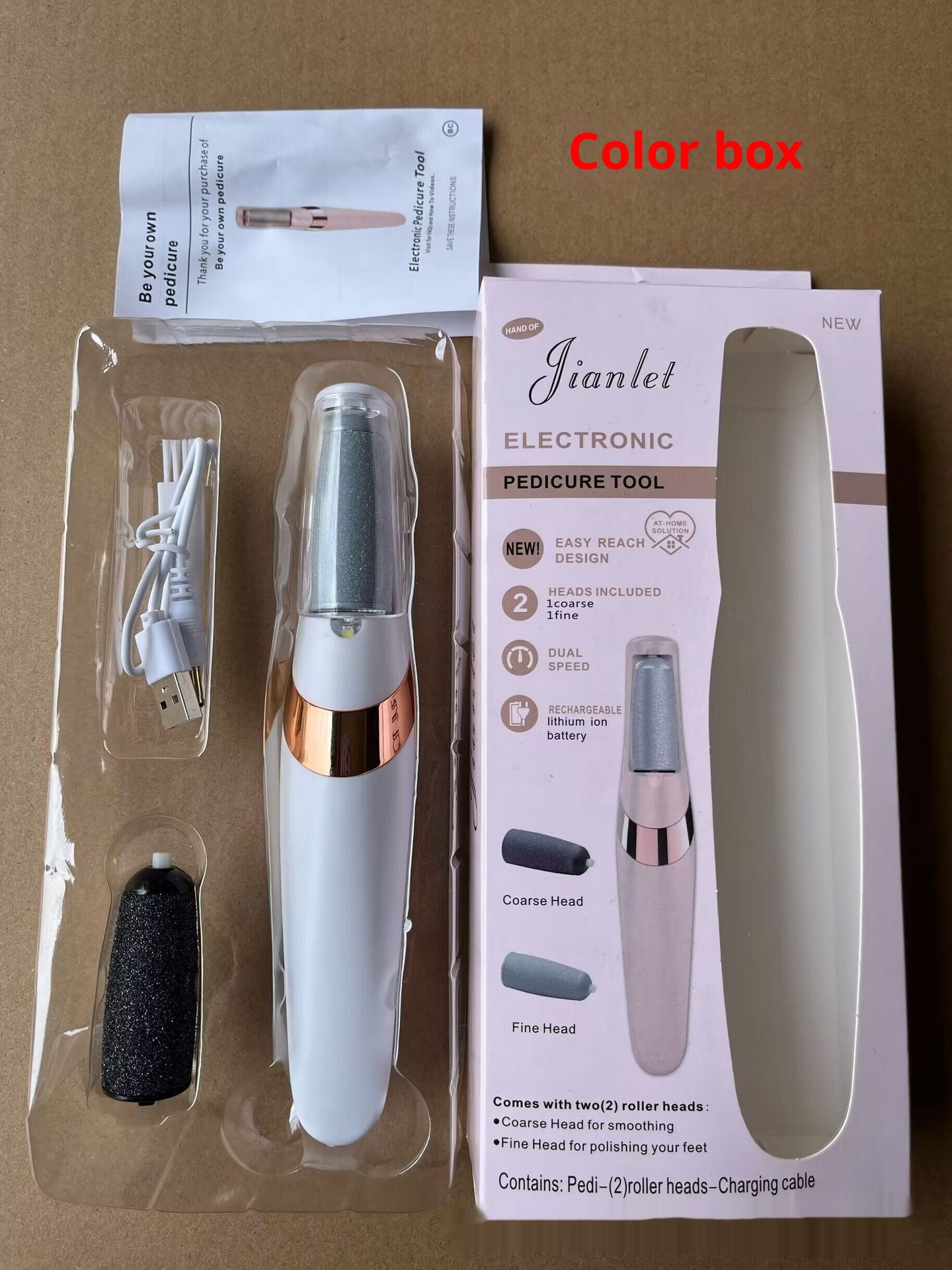 Rechargeable Electric Foot Grinder
