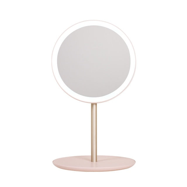 Folding LED Makeup Mirror