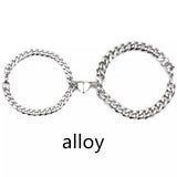 Love Magnet Attracts a Pair Of Male And Female Couple Bracelets
