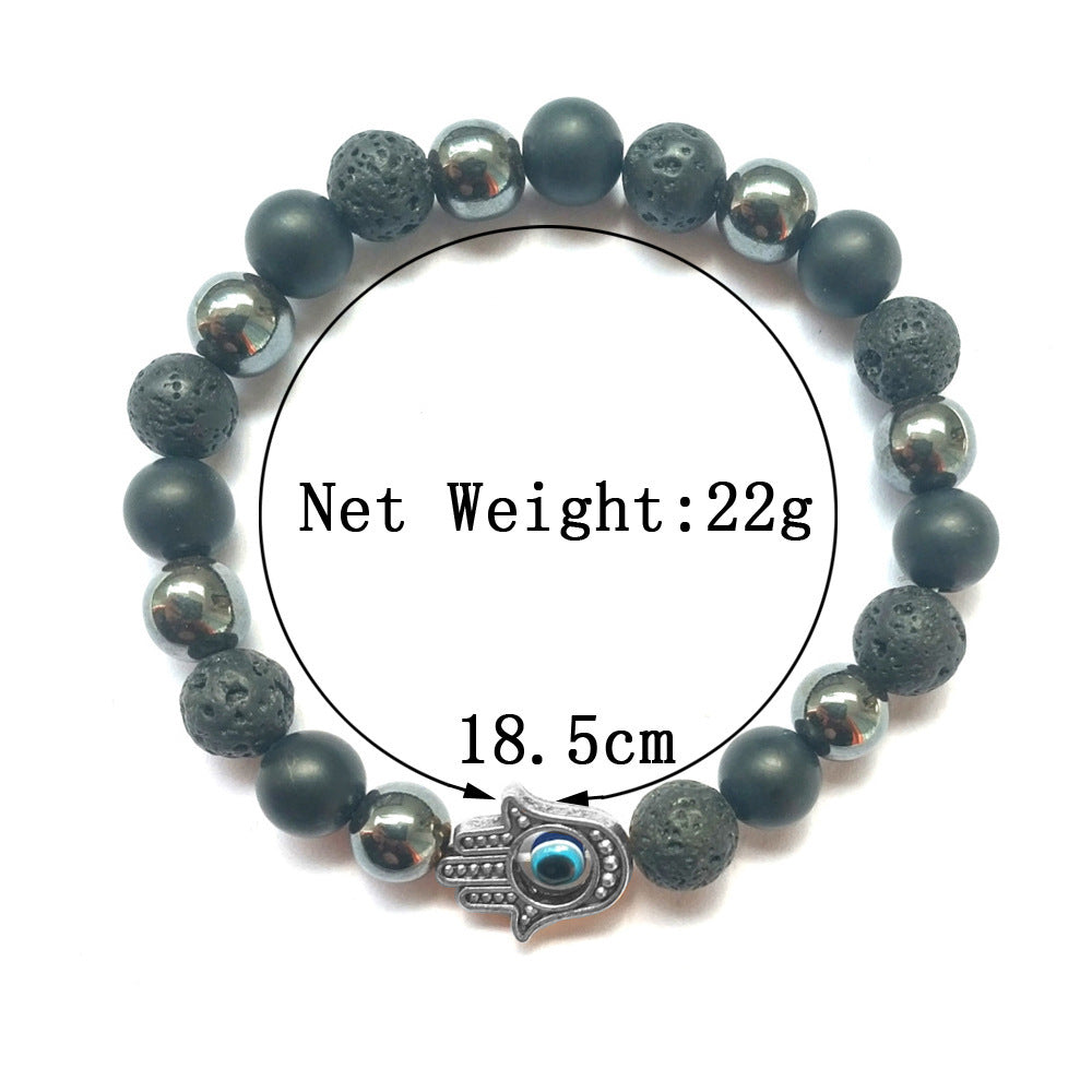 Handmade Beaded Bracelet — Bold Finish