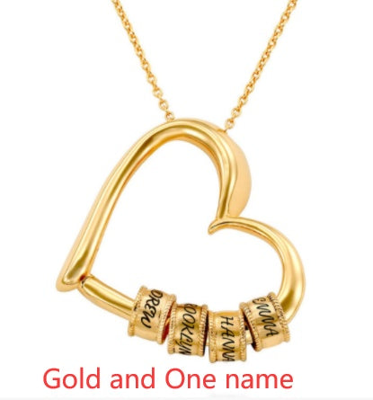 Personalized Heart Name Necklace