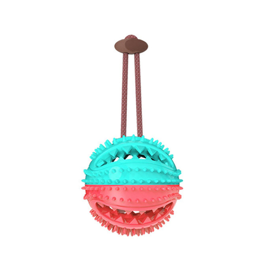 Suction-Cup Dog Tug & Chew Ball
