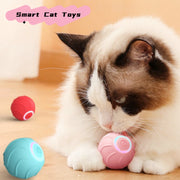 Self-Bouncing USB Cat Ball Toy