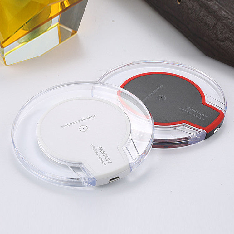 Round Crystal Wireless Charging Pad