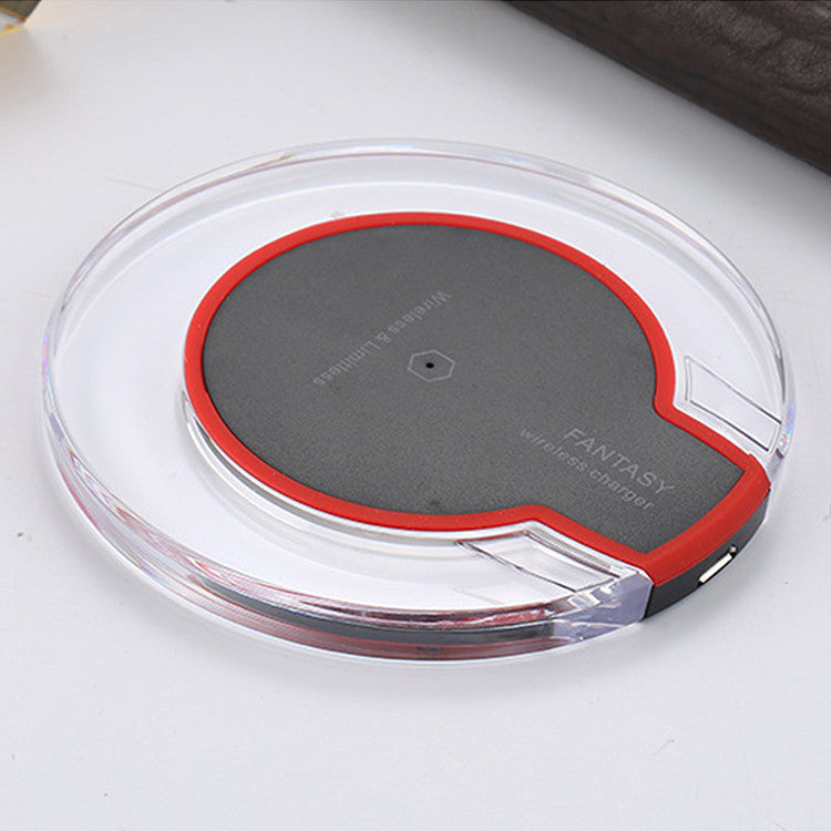 Round Crystal Wireless Charging Pad