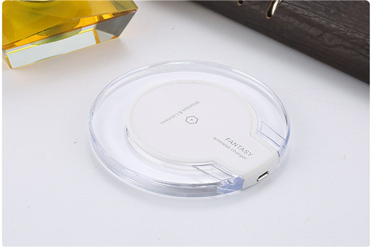 Round Crystal Wireless Charging Pad