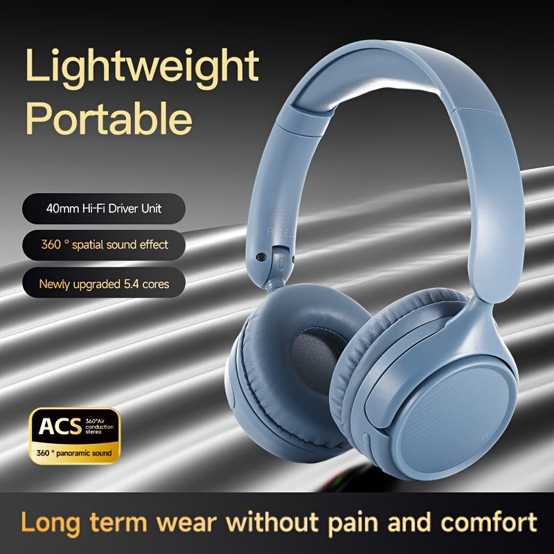 Retro Wireless Over-Ear Gaming Headphones
