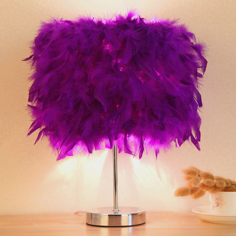Feather Bedroom Night Light
