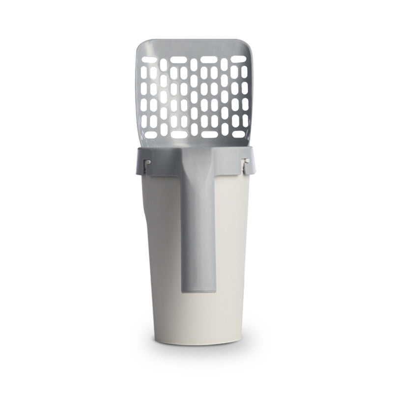 Lazy Cat Litter Scoop with Storage Box
